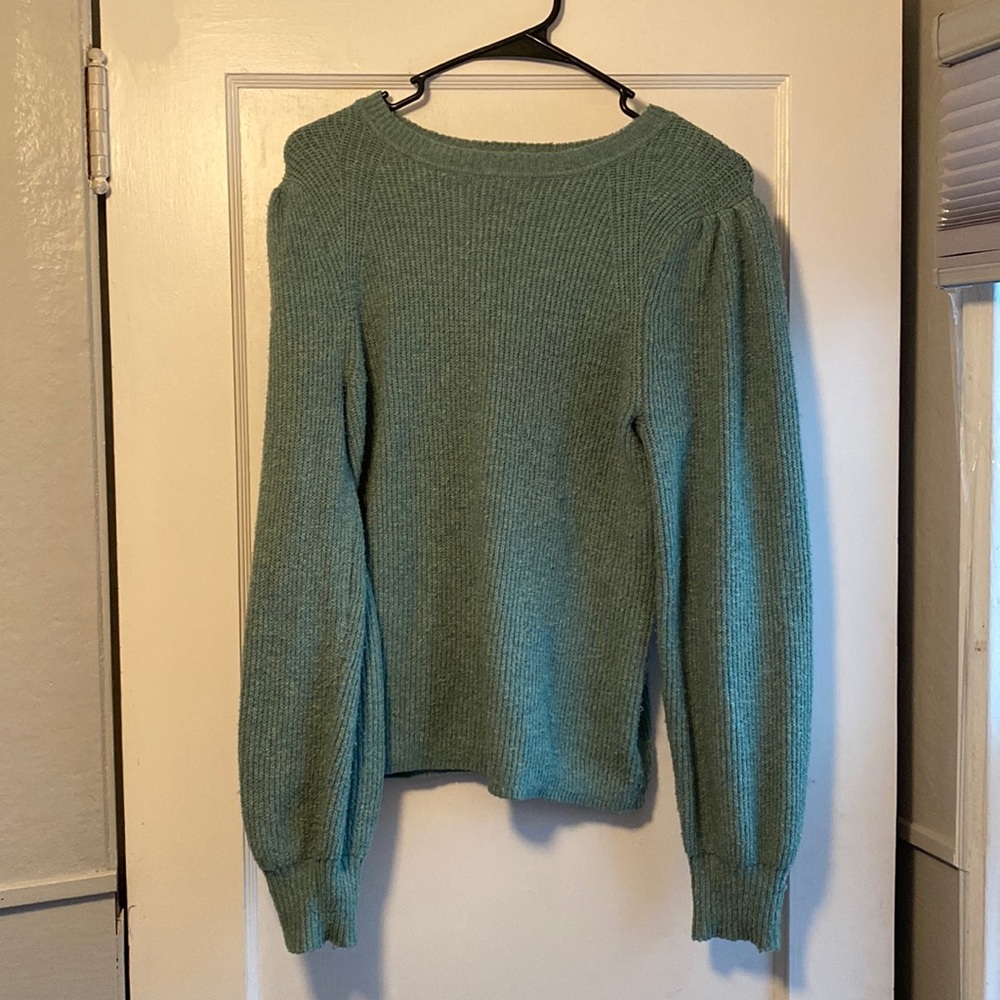 Greenish Blue Sweater
